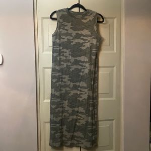 Camo Midi Dress